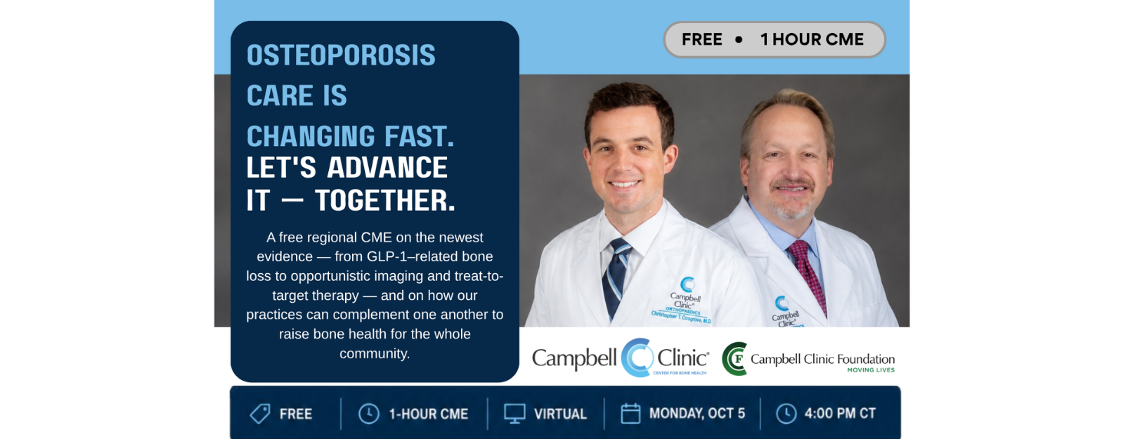 Campbell Clinic Bone Health Webinar